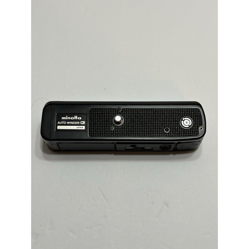 MINOLTA AUTO WINDER G For MINOLTA XG Series 35mm Cameras